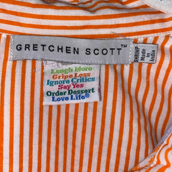 Gretchen Scott Mixed pattern Tunic Dress Ultralight Weight - Picture 4 of 7